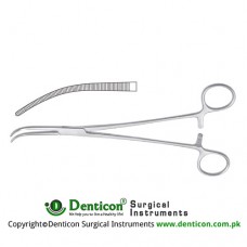 Overholt-Fino Dissecting and Ligature Forceps Curved Stainless Steel, 22.5 cm - 8 3/4"